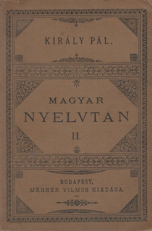 Magyar nyelvtan II. - Oskola Antikvárium