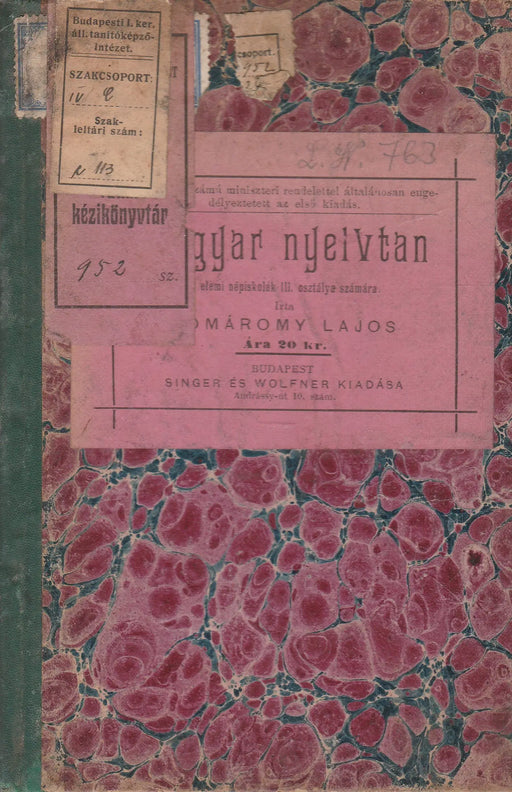 Magyar nyelvtan III. - Oskola Antikvárium