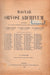 Magyar orvosi archivum IV. - Oskola Antikvárium