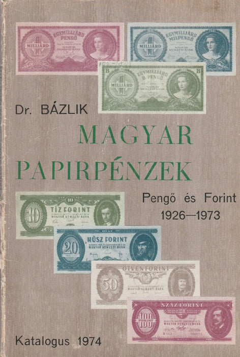 Magyar papírpénzek 1926 - 1973 - Oskola Antikvárium