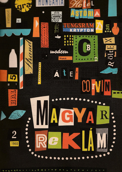 Magyar Reklám 1961. 1., 3., 4., 1960. 2. számok - Oskola Antikvárium