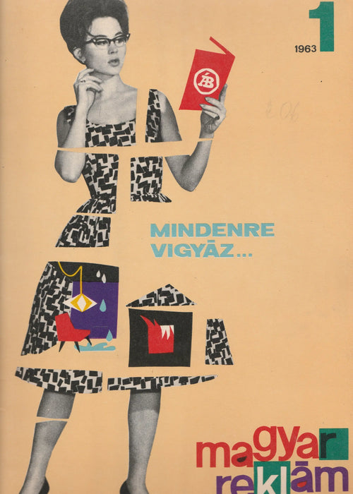Magyar Reklám 1963 1 - 4. számok - Oskola Antikvárium