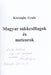 Magyar sakkcsillagok és meteorok - Oskola Antikvárium
