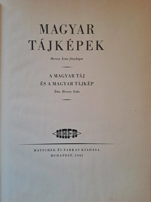Magyar tájképek - Oskola Antikvárium
