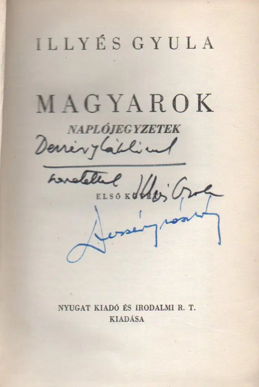 Magyarok I - II. - Oskola Antikvárium