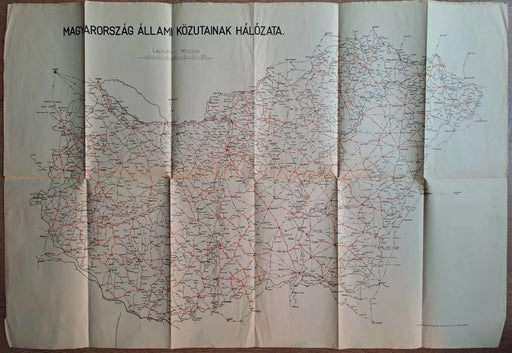 Magyarország állami közutainak hálózata - Oskola Antikvárium