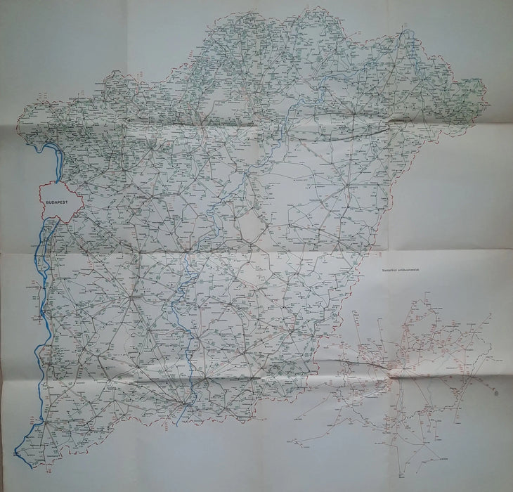 Magyarország autóbuszhálózata 1975 - 76 - Oskola Antikvárium