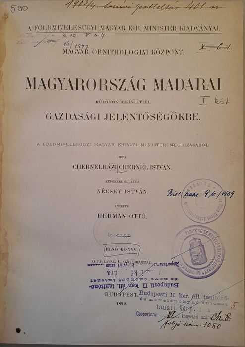 Magyarország madarai I - II. - Oskola Antikvárium
