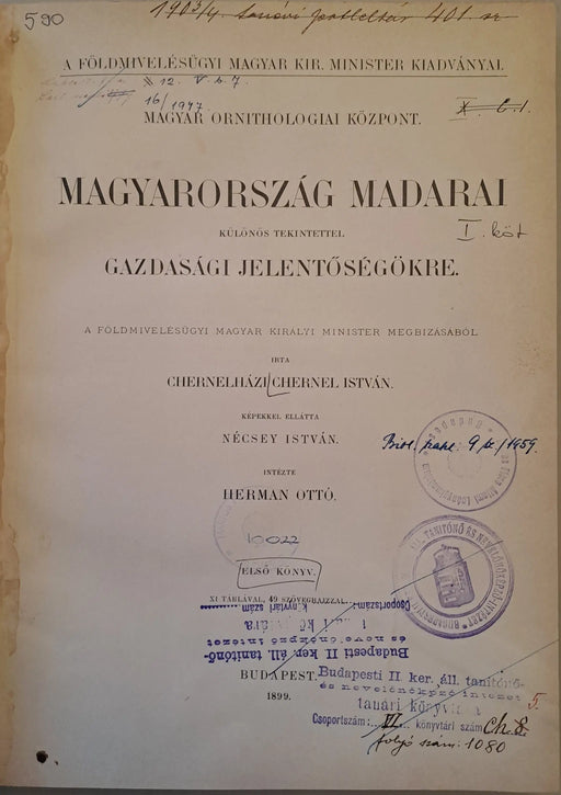 Magyarország madarai I - II. - Oskola Antikvárium