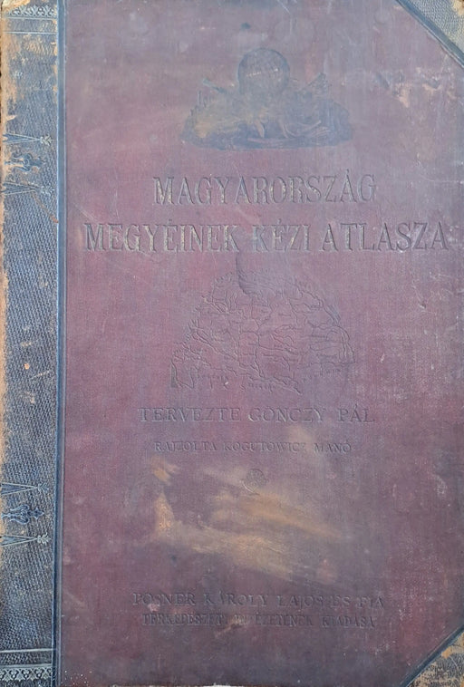 Magyarország megyéinek kézi atlasza - Oskola Antikvárium