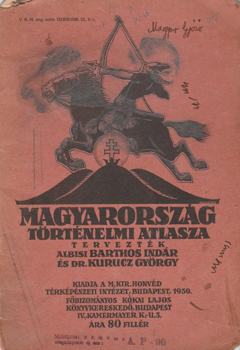 Magyarország történelmi atlasza - Oskola Antikvárium