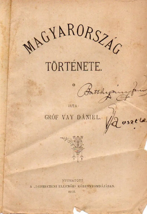 Magyarország története I - III. - Oskola Antikvárium