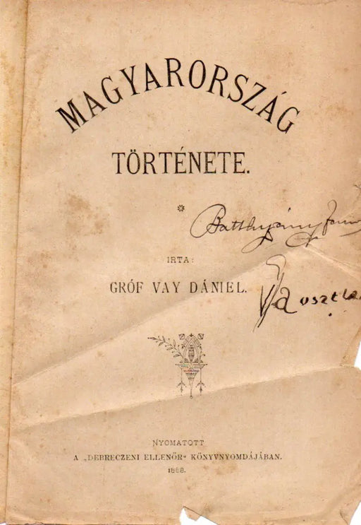 Magyarország története I - III. - Oskola Antikvárium