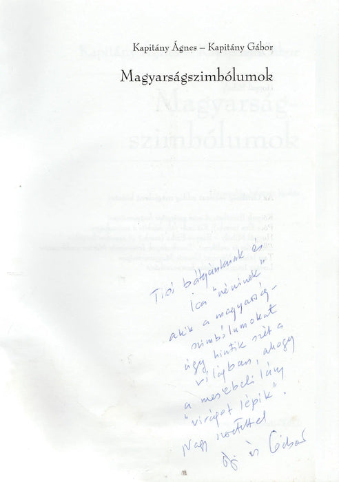 Magyarságszimbólumok - Oskola Antikvárium