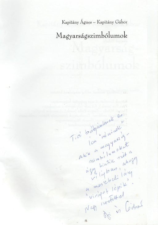 Magyarságszimbólumok - Oskola Antikvárium