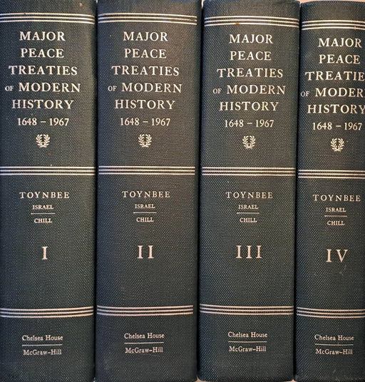 Major Peace Treaties of Modern History 1648 - 1967 I - IV. - Oskola Antikvárium