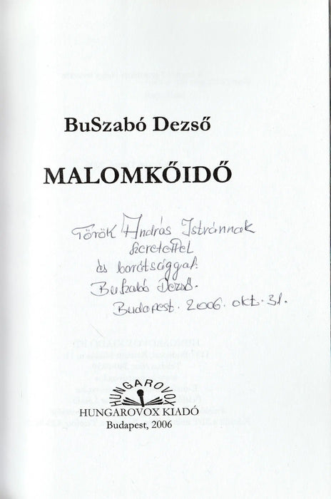 Malomkőidő - Oskola Antikvárium