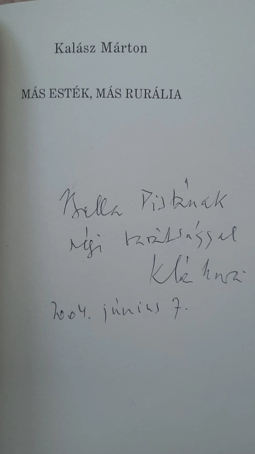 Más esték, más rurália - Oskola Antikvárium