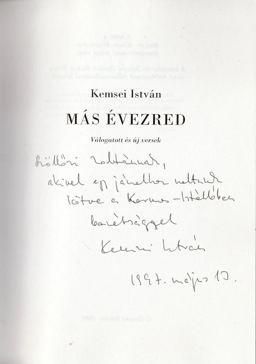 Más évezred - Oskola Antikvárium