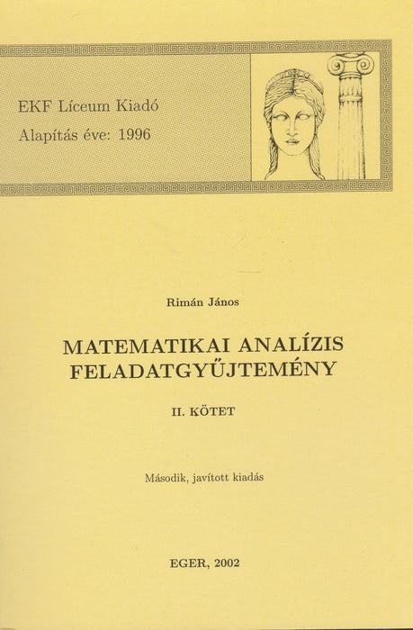 Matematikai analízis feladatgyűjtemény I - II. - Oskola Antikvárium
