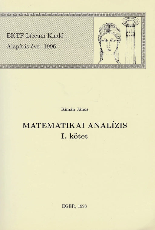 Matematikai analízis I. - Oskola Antikvárium