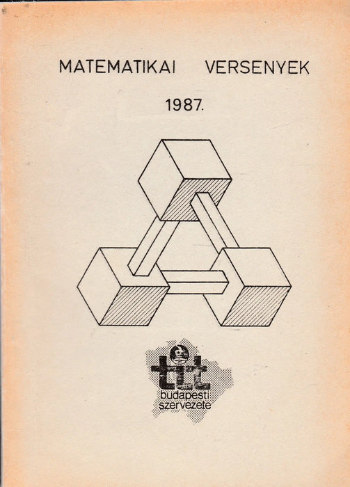 Matematikai versenyek 1987 - Oskola Antikvárium