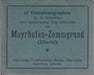 Mayrhofen - Zemmgrund - Oskola Antikvárium