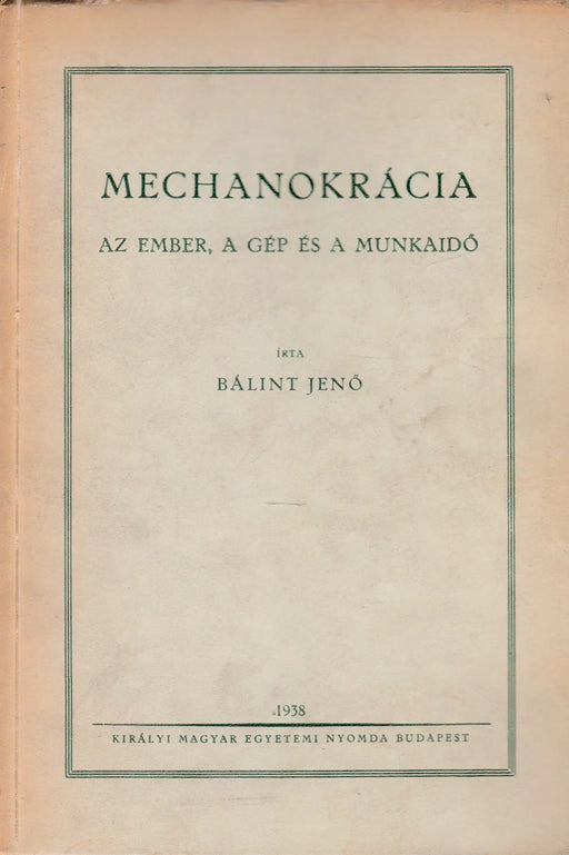 Mechanokrácia - Oskola Antikvárium