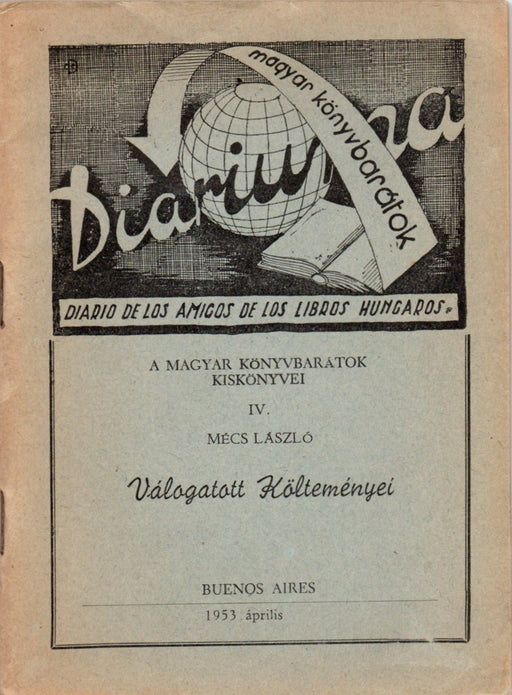 Mécs László Válogatott Költeményei - Oskola Antikvárium