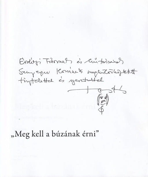 "Meg kell a búzának érni" - Oskola Antikvárium