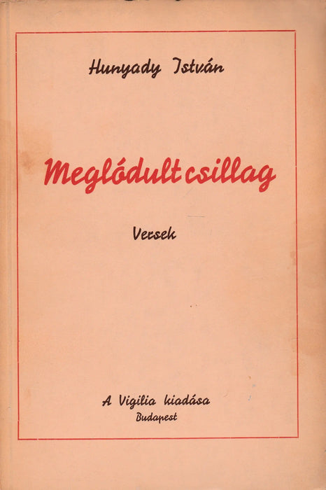 Meglódult csillag - Oskola Antikvárium