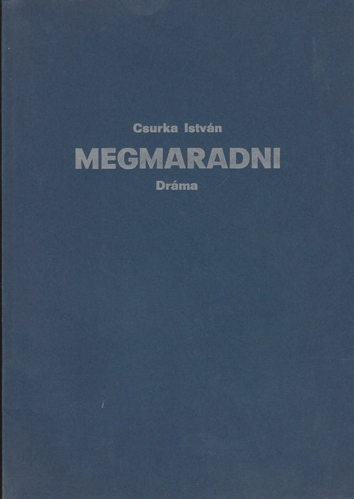 Megmaradni - Oskola Antikvárium