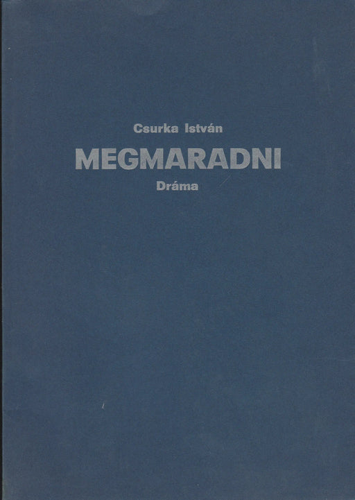 Megmaradni - Oskola Antikvárium