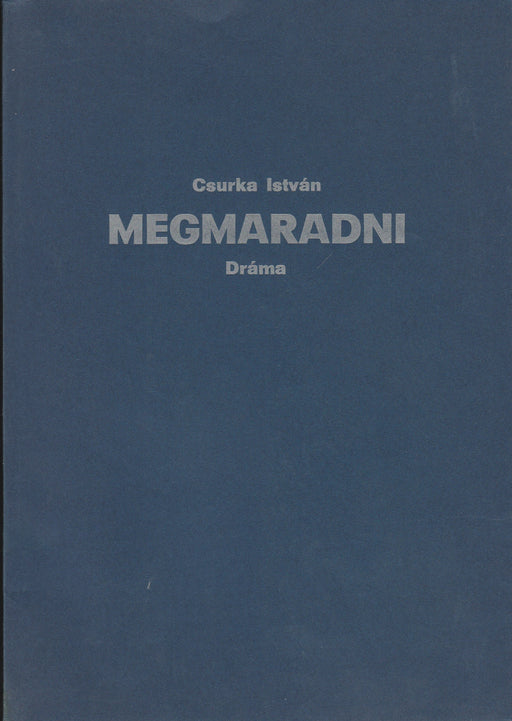 Megmaradni - Oskola Antikvárium