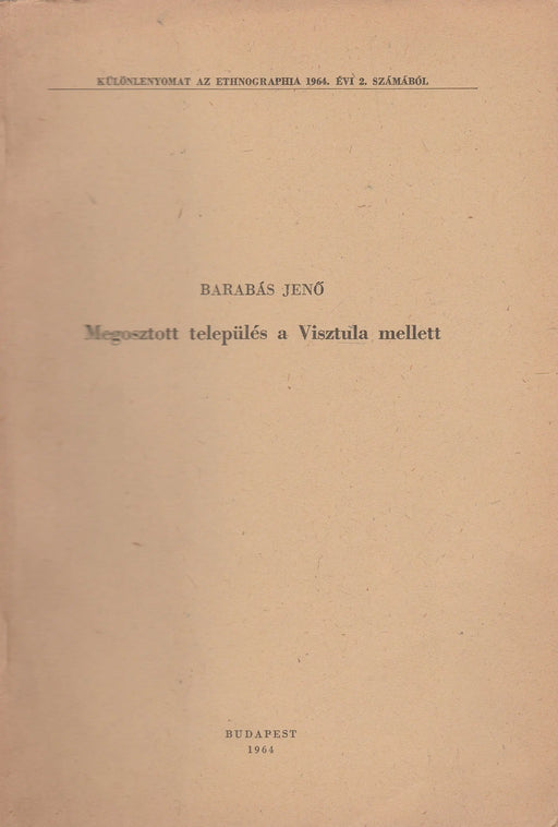 Megosztott település a Visztula mellett - Oskola Antikvárium