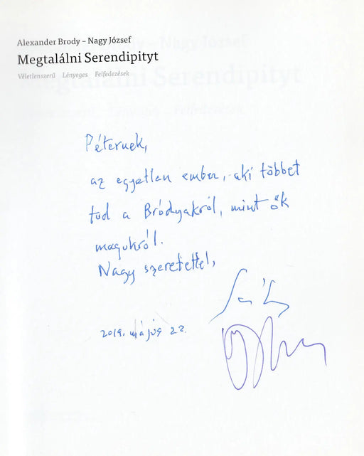 Megtalálni Serendipityt - Oskola Antikvárium