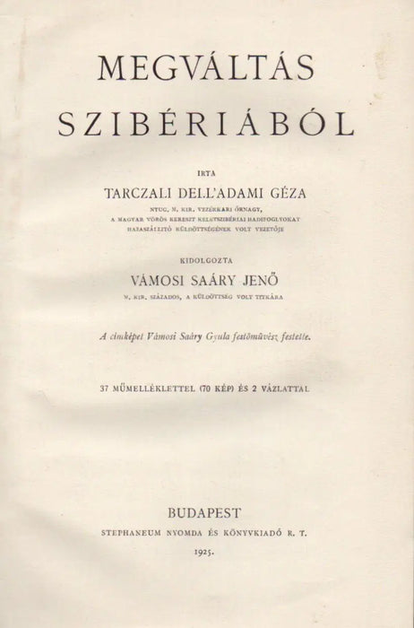 Megváltás Szibériából - Oskola Antikvárium