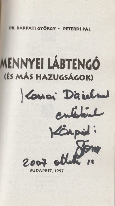 Mennyei lábtengó - Oskola Antikvárium