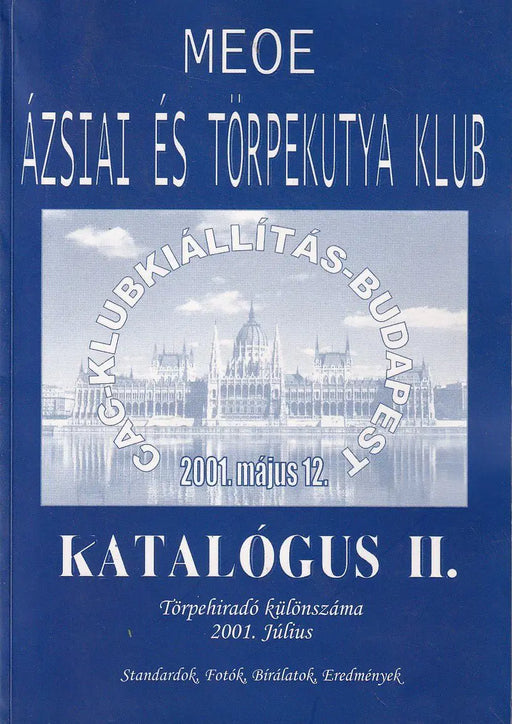 MEOE Ázsiai és Törpekutya Klub katalógus II. - Oskola Antikvárium