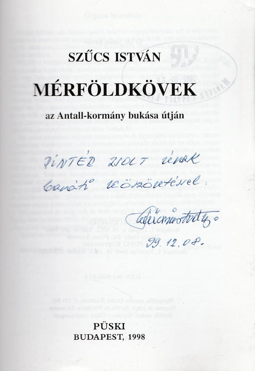 Mérföldkövek - Oskola Antikvárium
