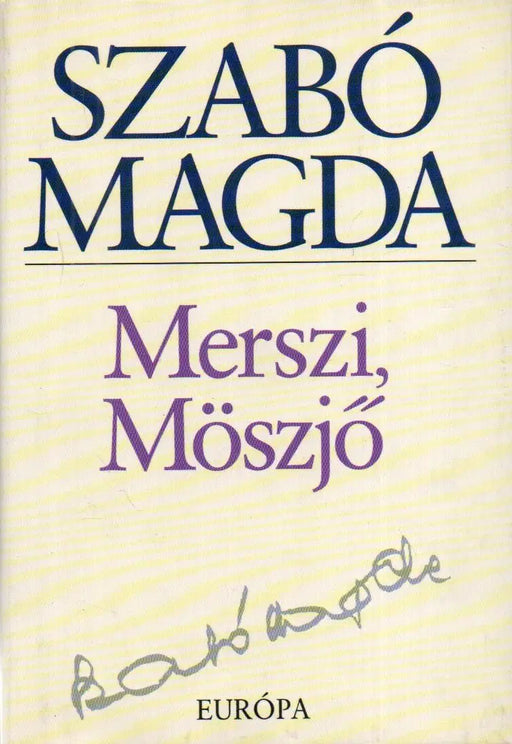 Merszi, Möszjő - Oskola Antikvárium