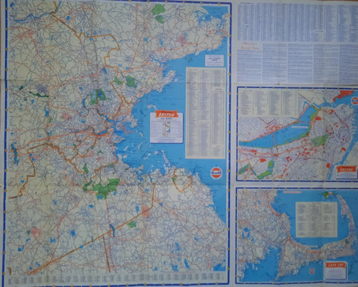 Metropolitan Boston and Cape Cod - Oskola Antikvárium