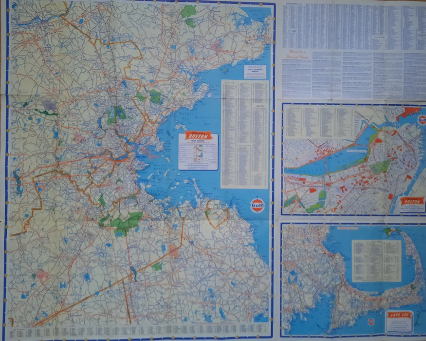 Metropolitan Boston and Cape Cod - Oskola Antikvárium
