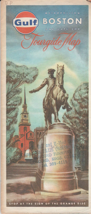 Metropolitan Boston and Cape Cod - Oskola Antikvárium