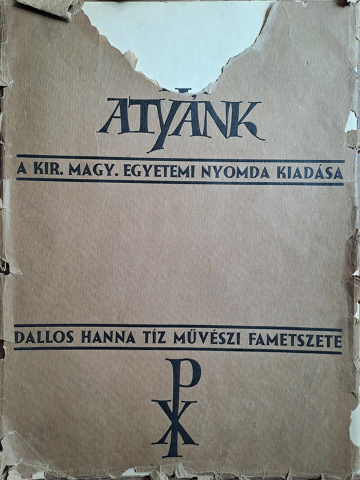 Miatyánk - Dallos Hanna tíz művészi fametszete - Oskola Antikvárium