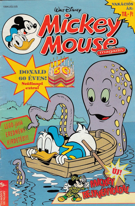 Mickey Mouse Magazin 1994 július - Oskola Antikvárium