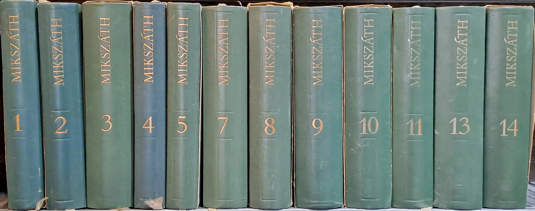 Mikszáth Kálmán művei 1 - 5., 7 - 11., 13 - 14. - Oskola Antikvárium