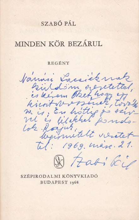 Minden kör bezárul - Oskola Antikvárium