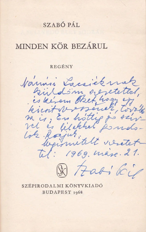 Minden kör bezárul - Oskola Antikvárium
