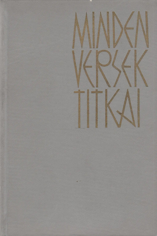 Minden versek titkai - Oskola Antikvárium